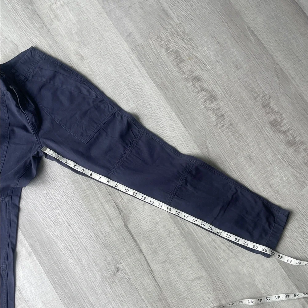 J. Crew Women’s Deep Blue Chino Cargo Pants, 00 size. - Picture 12 of 16